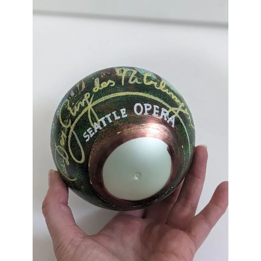 Seattle Opera Der‎ Ring des Nibelungen Polish Glass Christmas Ornament Large 4